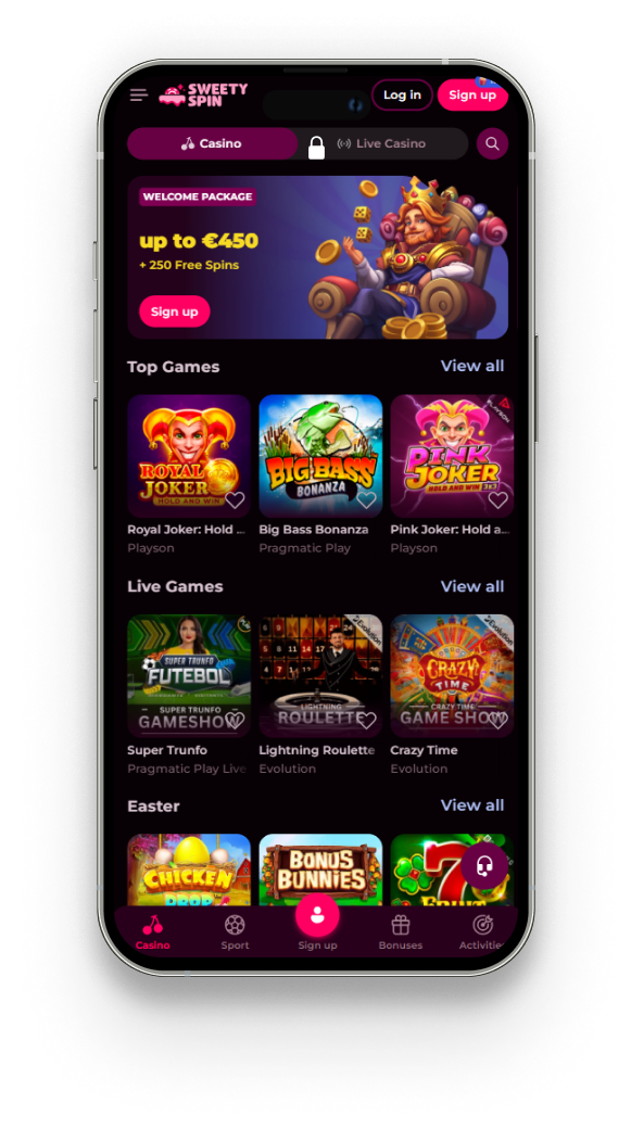 Sweetyspin app